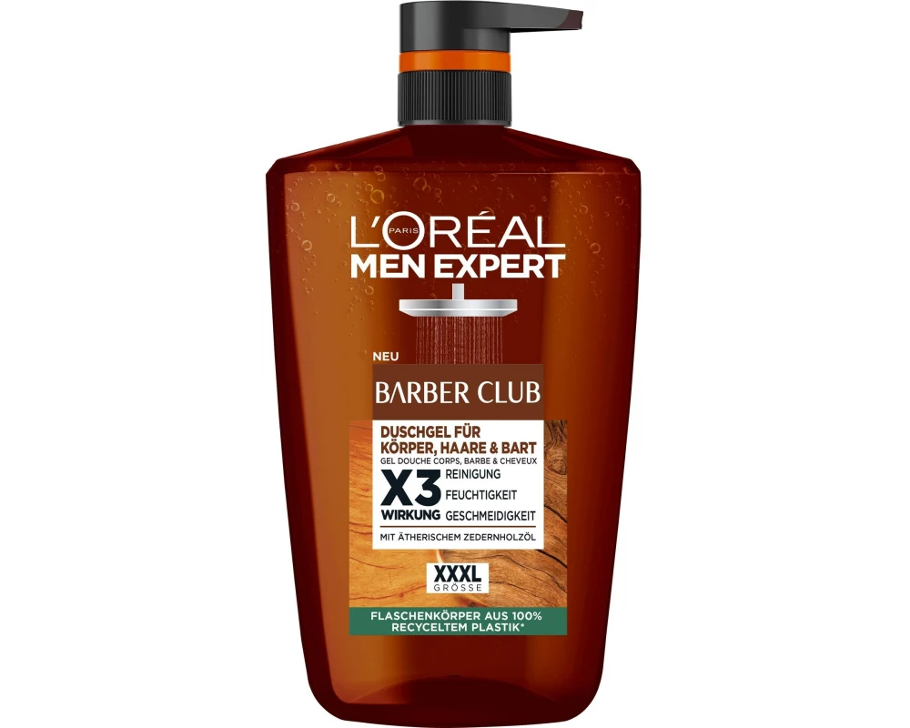 L'Oréal Men Expert Duschgel Barber Club 1000 ml