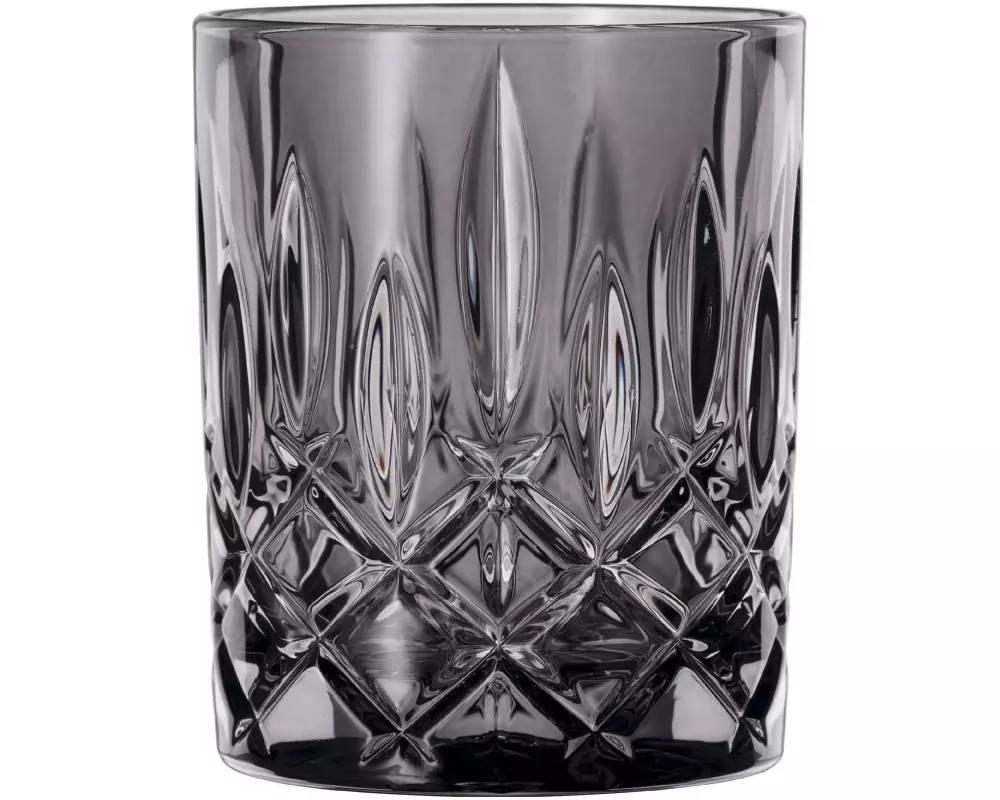 Nachtmann Whiskyglas NOBLESSE TUMBLER DA WHISKY, Rauchgrau, 2 Stück