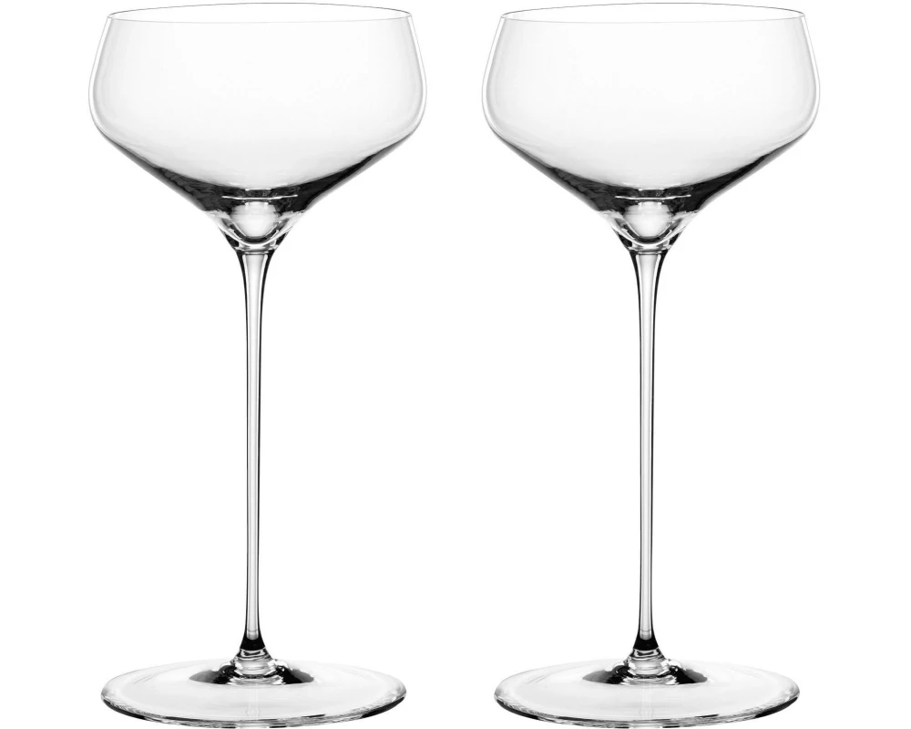 Spiegelau Sektglas Hi-Lite Coupette 238 ml, 2 Stück, Transparent