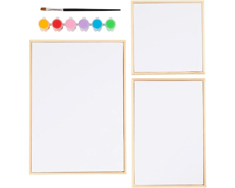 Creativ Company Keilrahmen-Set mit Farben