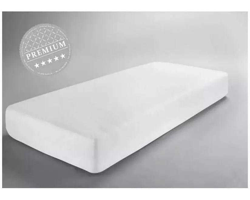 Dormisette Fixmolton Aqua Premium 90-100 x 200 cm, Weiss