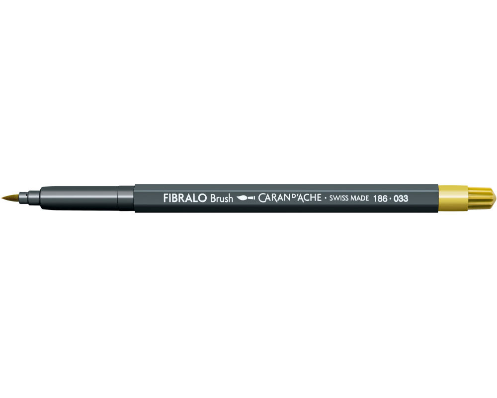 CARAN D'ACHE Classic Fibralo Brush 186.033 goldocker