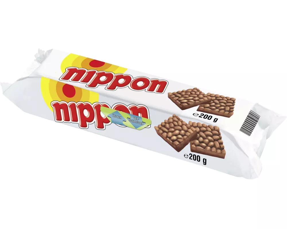 Nippon Puffreiswaffeln mit Schokolade 200 g