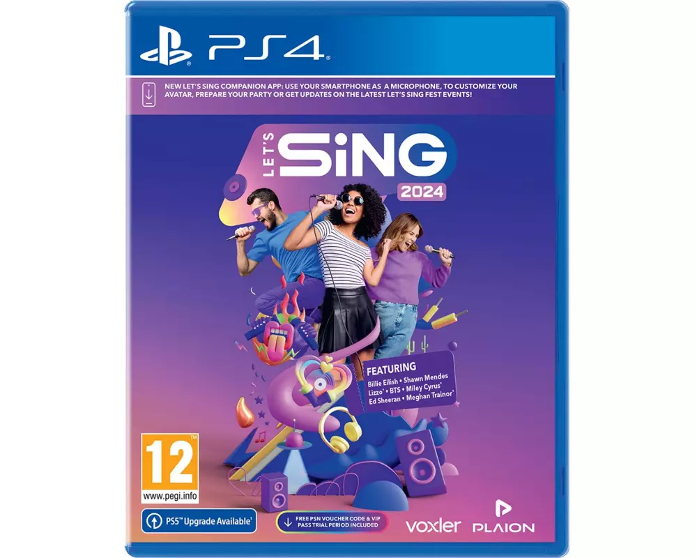 GAME Let's Sing 2024 International Version