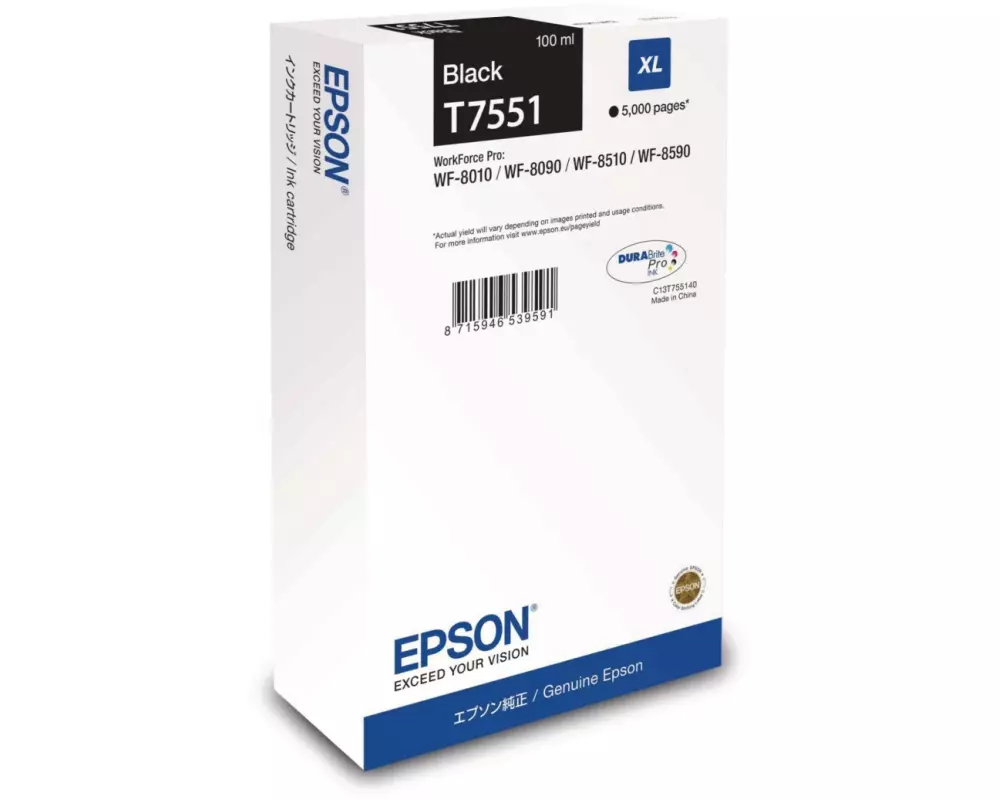 EPSON WF-8xxx Series Ink Cartridge XL Black