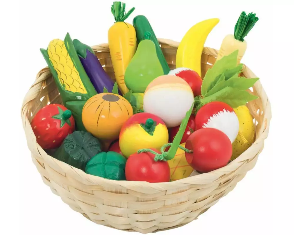 Goki Spiel-Lebensmittel Obst und Gemüse