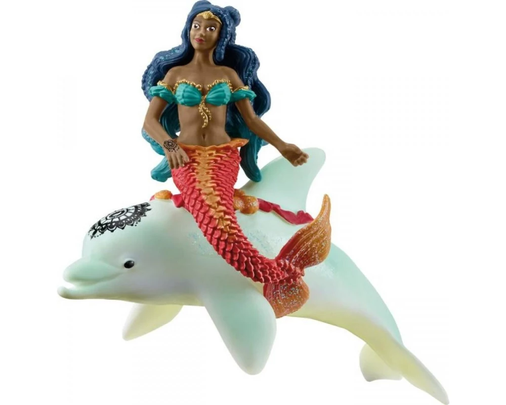 Schleich Spielfigurenset bayala Isabelle auf Delfin