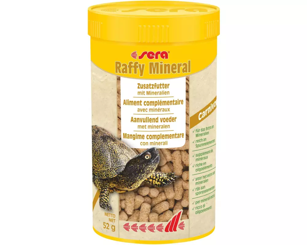 sera Ergänzungsfutter Raffy Mineral, 250 ml, 52g