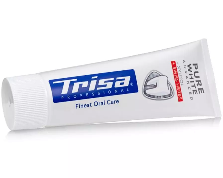 Trisa Zahnpasta Pure White Swiss Herbs 75 ml