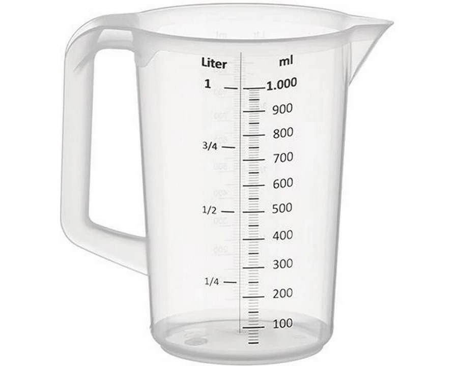 APS Messbecher Pro 10 dl, Transparent