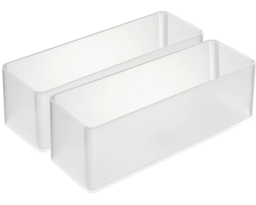 Yamazaki Schubladenbox L Deep Tower 2er Set Weiss