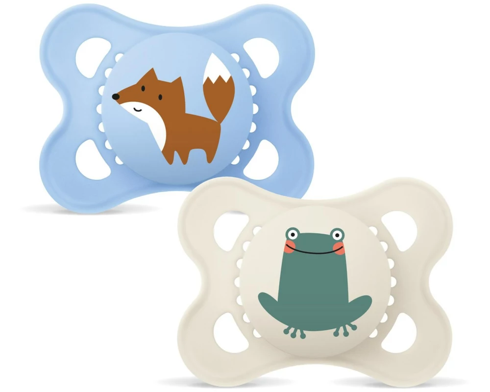 MAM Nuggi Original, 2 Stück 0-6m, Boy