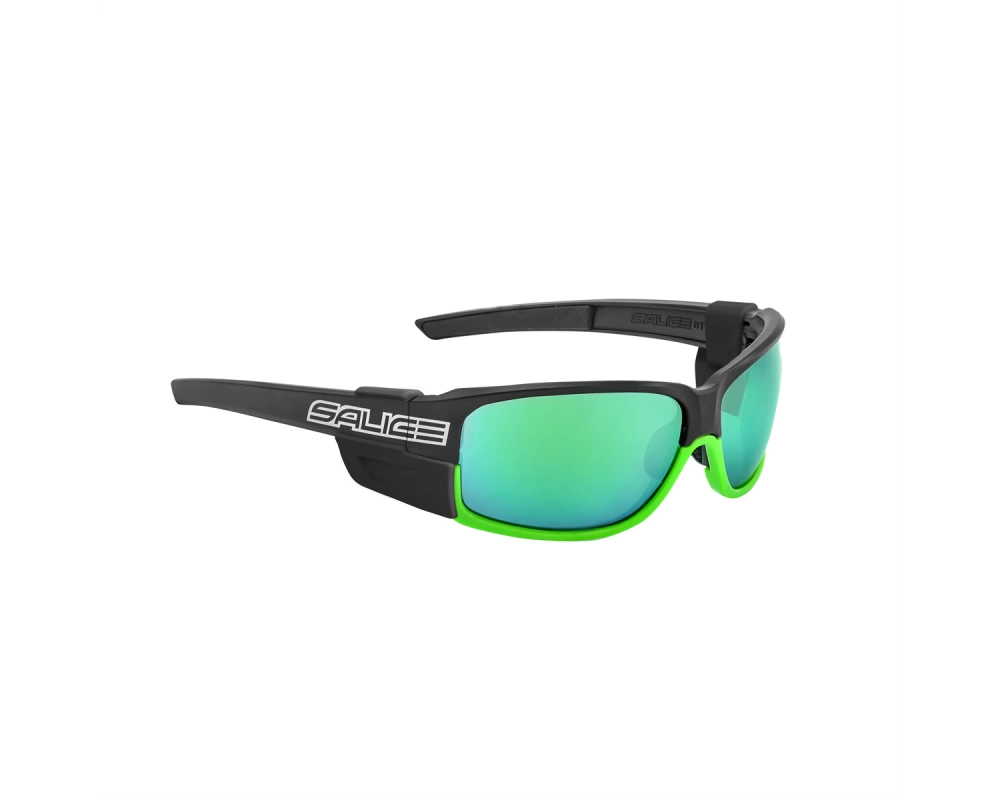 Salice Occhiali Sportbrille 015RW, Black-Green / RW Green