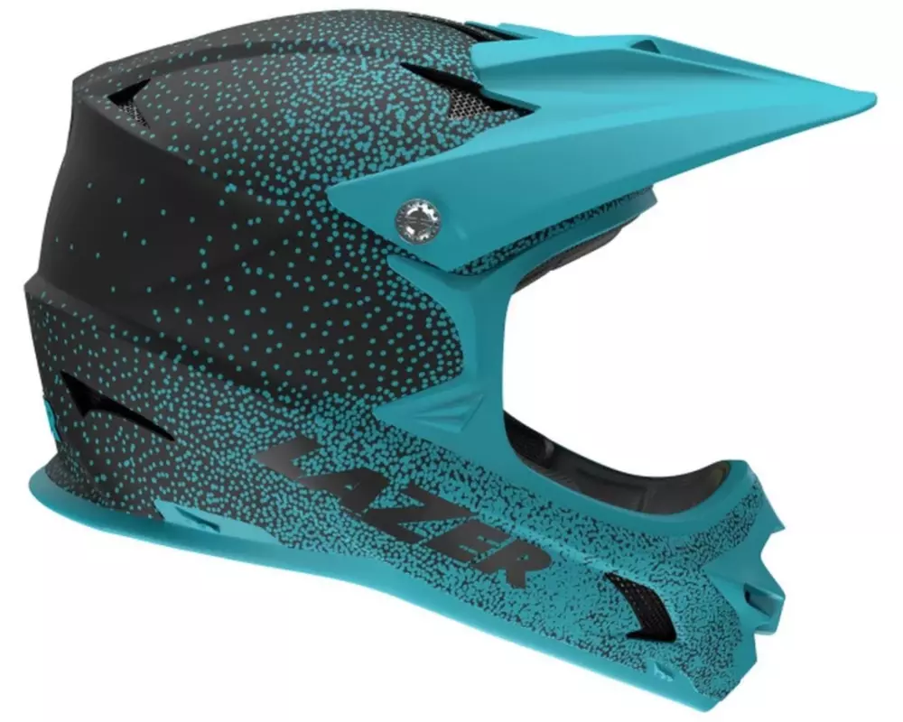 Lazer Helm Phoenix+ Matte Black Mint Dots, XS