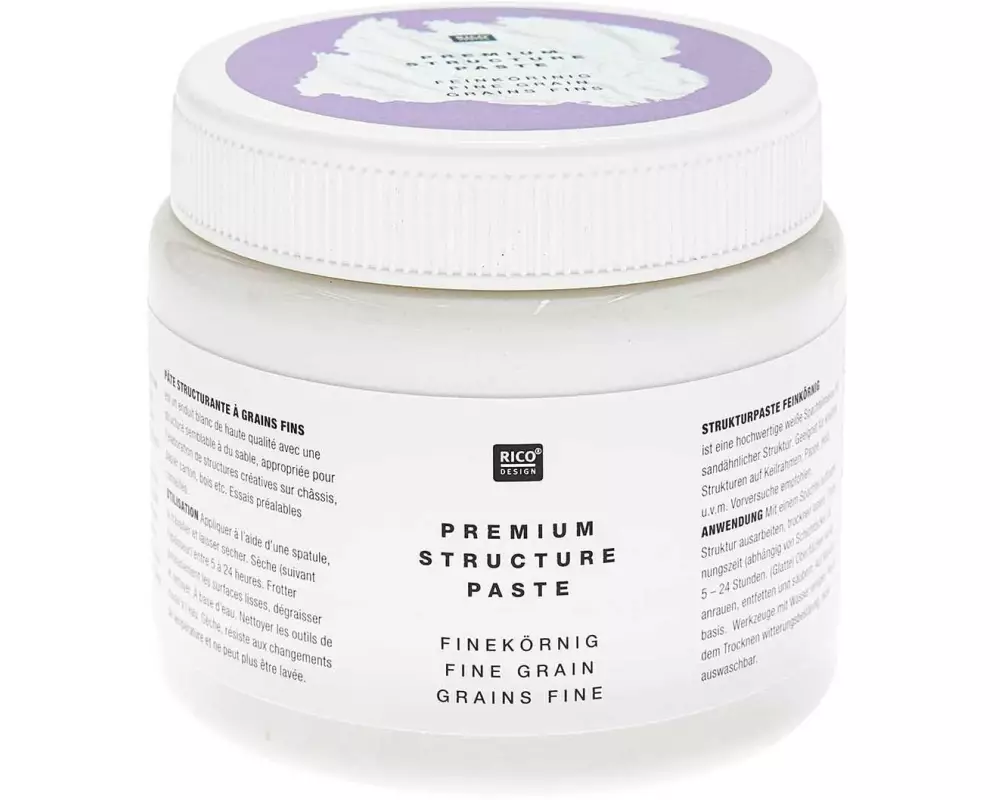 Rico Design Bastelfarbe Premium Strukturpaste 500 ml
