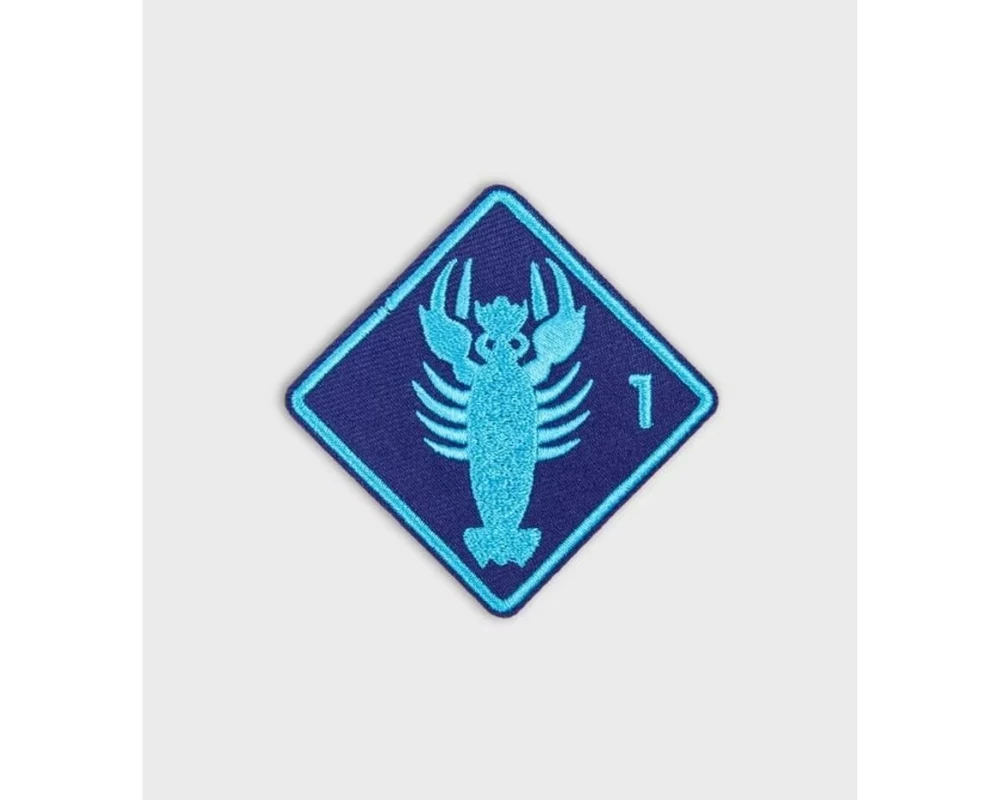 Swissmeme Patch Schwimmabzeichen Krebs 1