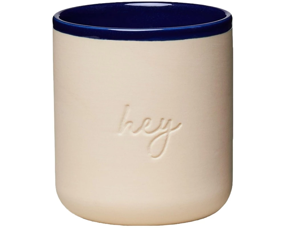 Chic Mic Teetasse Hey 380 ml, 1 Stück, Orange/Dunkelblau