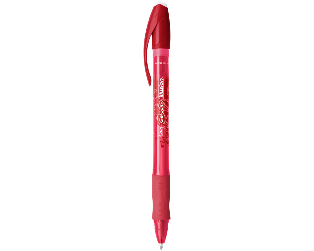 BIC Gel-ocity Illusion 0.3mm 943442 rot, löschbar
