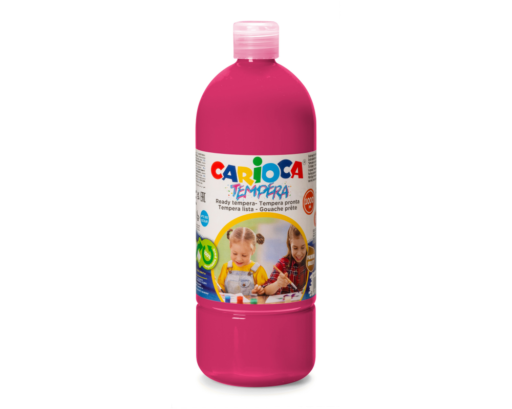 CARIOCA Temperafarbe 1000ml 004827-04 magenta