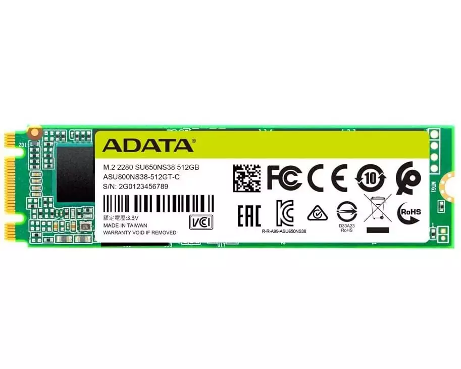 ADATA SSD Ultimate SU650 M.2 2280 SATA 512 GB
