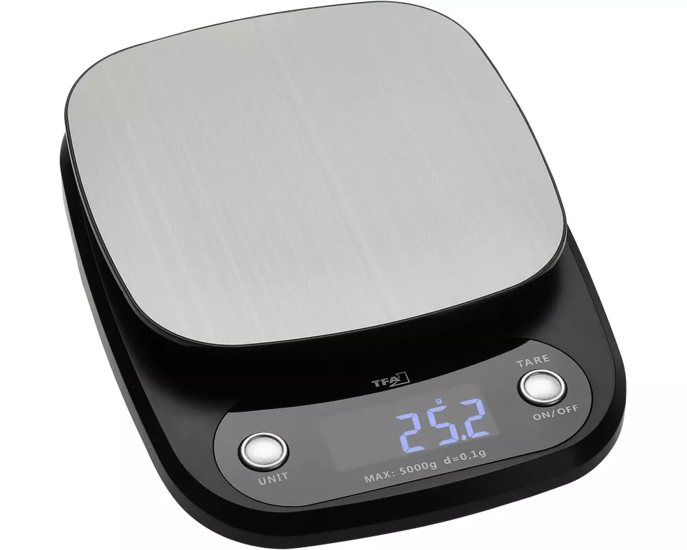 TFA Dostmann Küchenwaage Apple Pie Silber