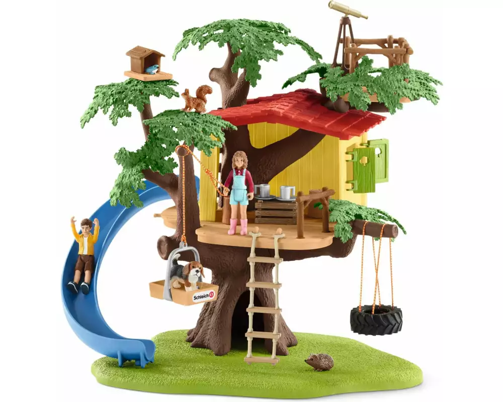 Schleich Spielfigurenset Farm World Abenteuer Baumhaus