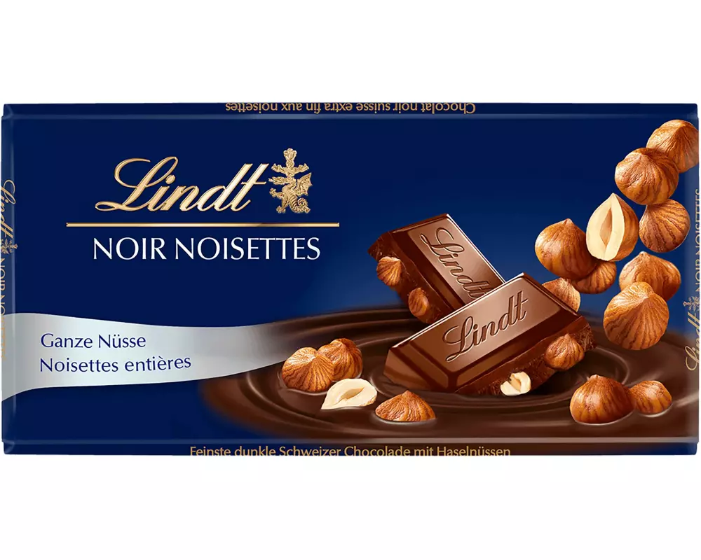 Lindt Tafelschokolade Dunkel Nuss 100 g