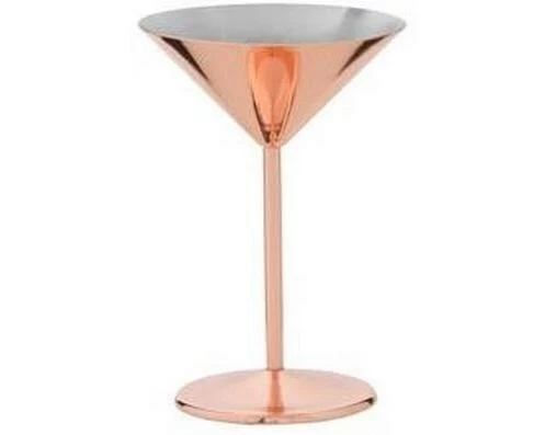 Speakeasy Martiniglas Cocktailglas 210 ml, 2 Stück, Transparent/Rosa