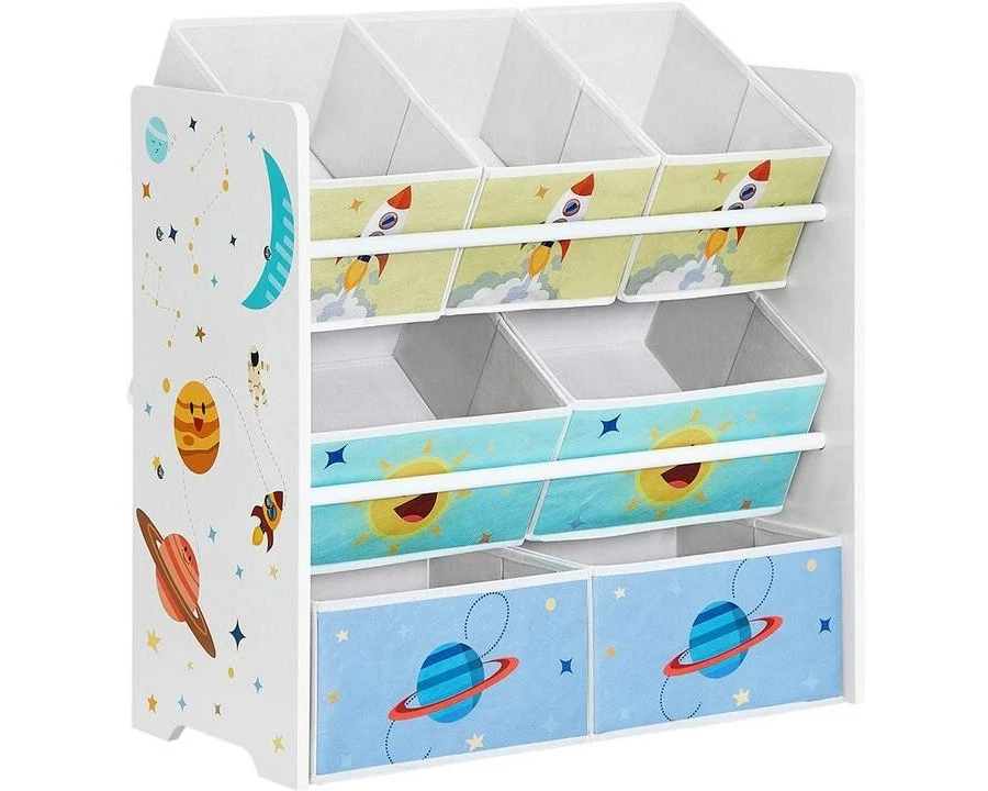 Songmics Regal mit 7 Boxen