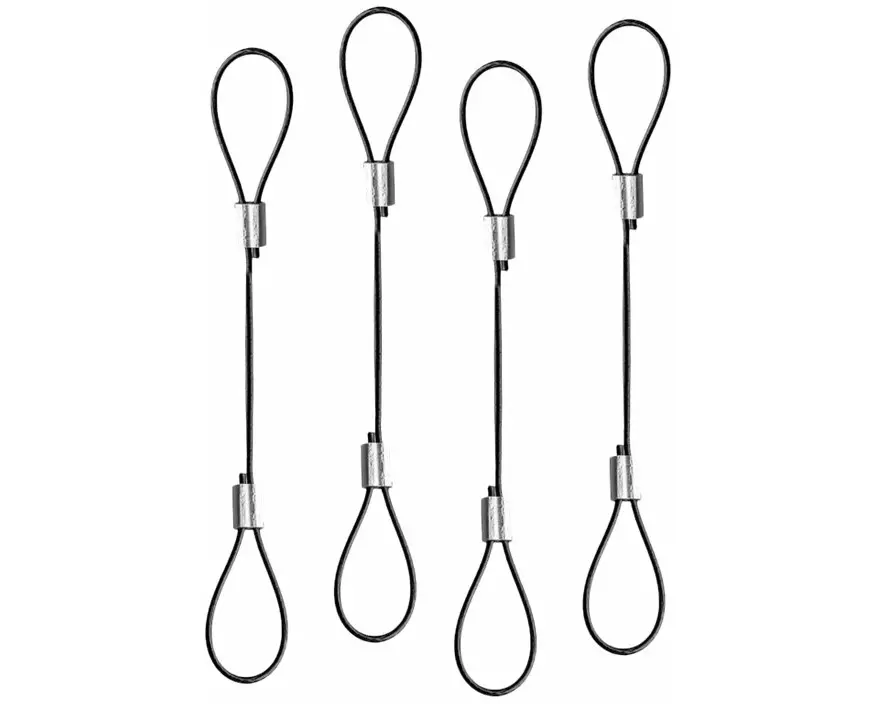 LINDY Cable Adapter Tethers - Pack of 4