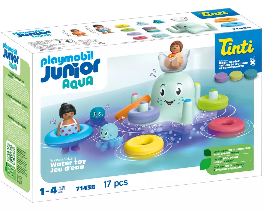 Playmobil Junior Aqua & Tinti: Bunter Tintenfisch 71438