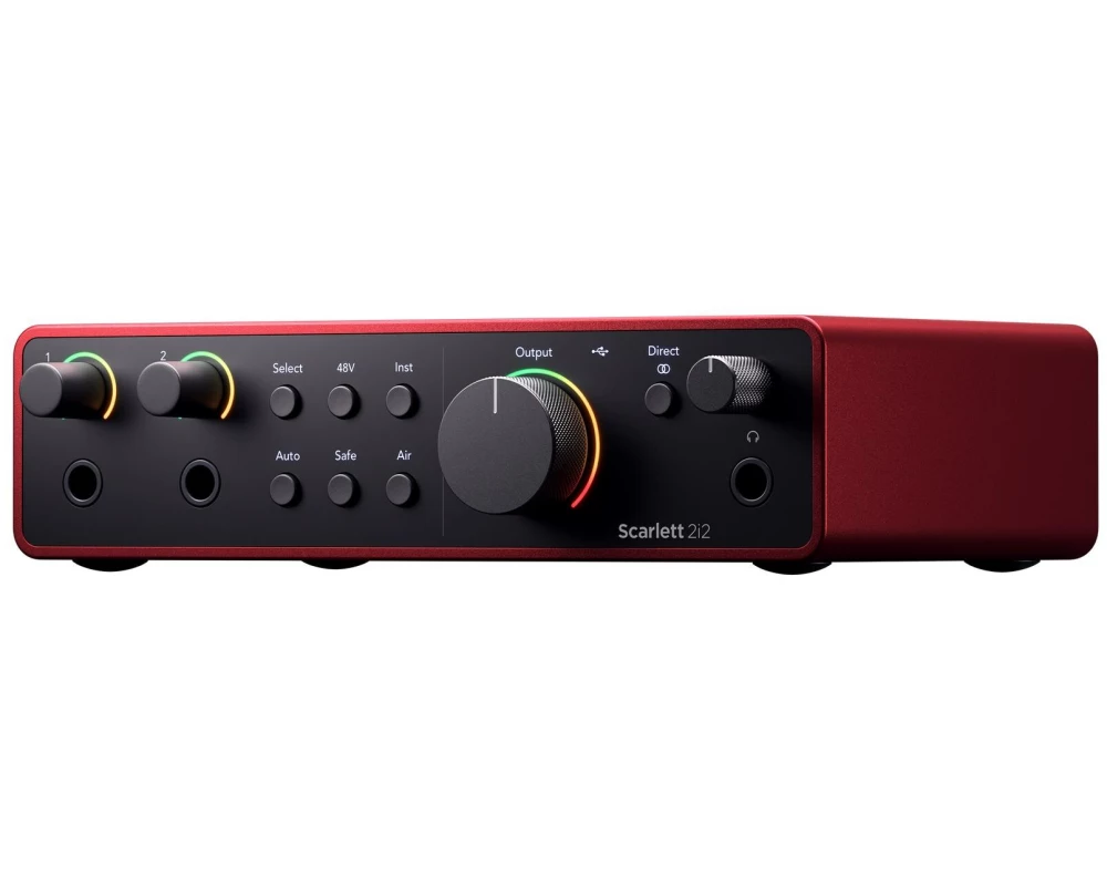 Focusrite Audio Interface Scarlett 2i2 – 4th Generation