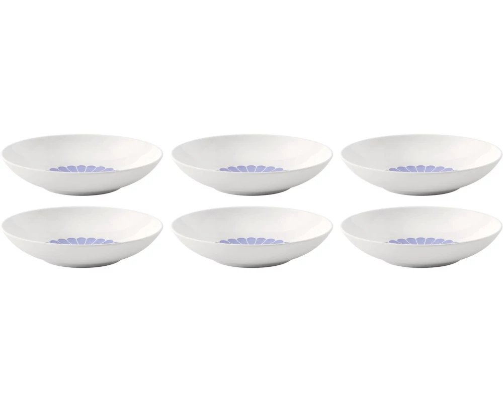 Villeroy & Boch Pastaschale Fleur 6 Stück, Blau