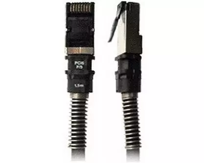 Patchsee Patchkabel RJ-45 - RJ-45 Cat 6A, U/UTP, 4 m, Schwarz
