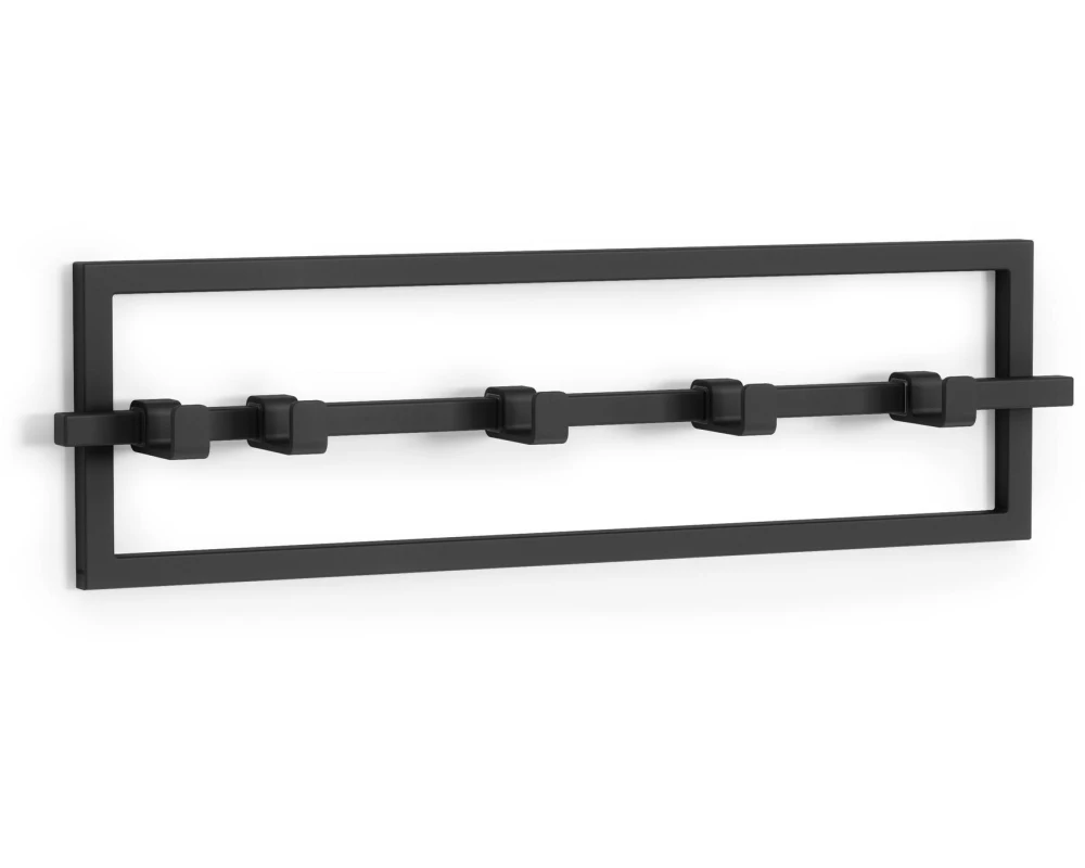 Umbra Wandgarderobe Cubiko Schwarz