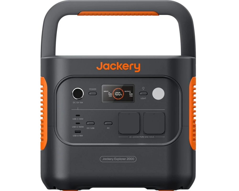 Jackery Power Station Explorer 2000 V2 EU 2.042 Wh