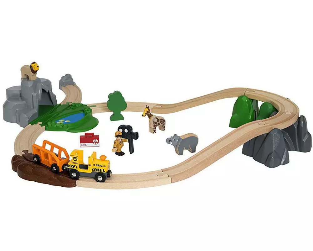 BRIO Eisenbahn Safari Adventure Set