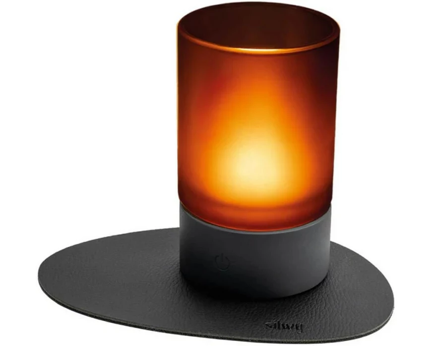 Silwy Magnet-Windlicht COGNAC 15 cm