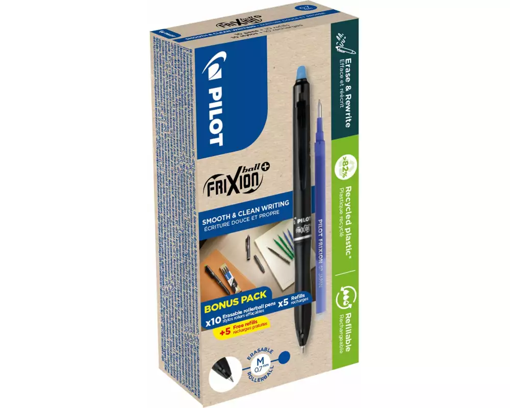 Pilot Rollerball BG Frixion Ball Plus+ 0.7 mm, Blau