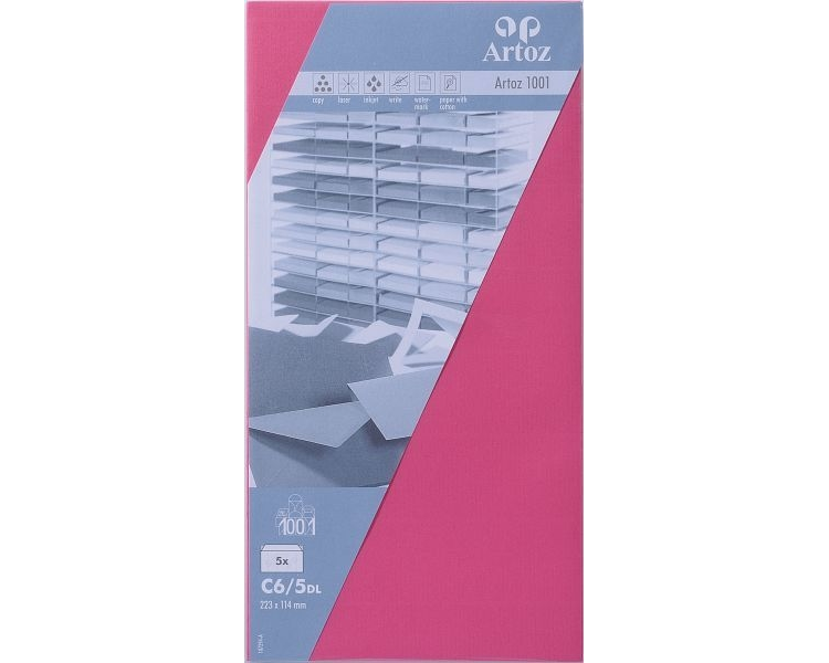 ARTOZ Couverts 1001 C6/5 107294184 100g, fuchsia 5 Stück