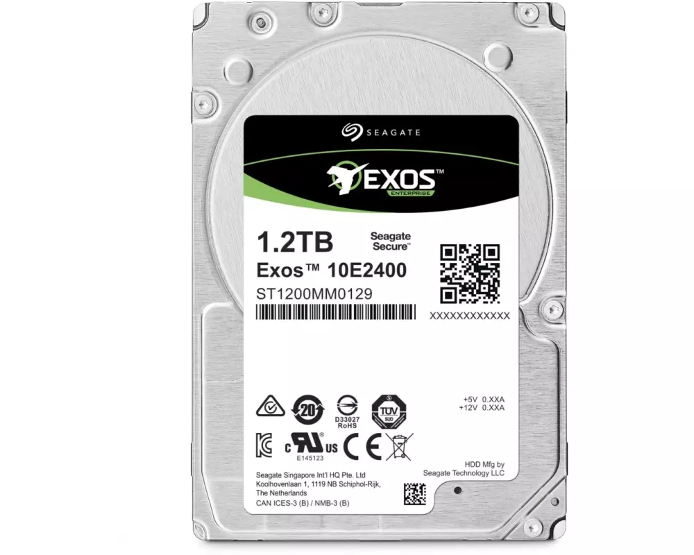 Seagate Harddisk Exos 10E2400 SED Model 2.5" SAS 1.2 TB