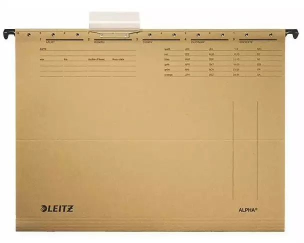 Leitz Hängeregister Alpha Nature, 25 Stück