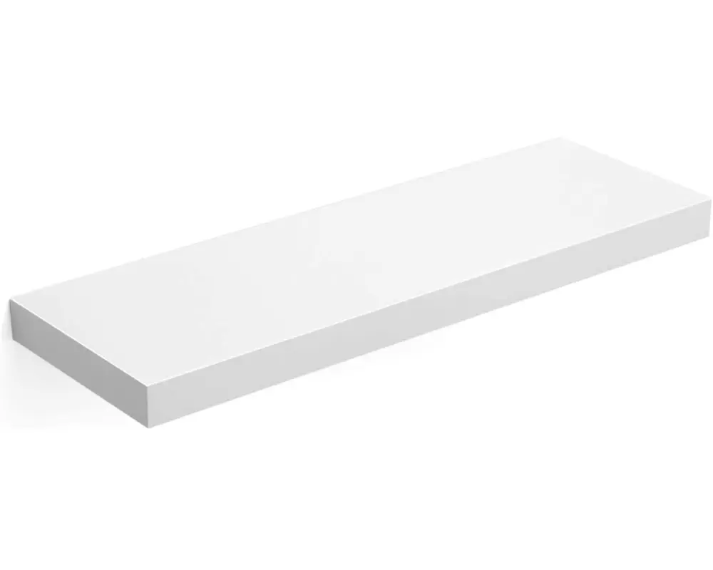 Songmics Wandregal 60 x 20 cm Holz, Weiss