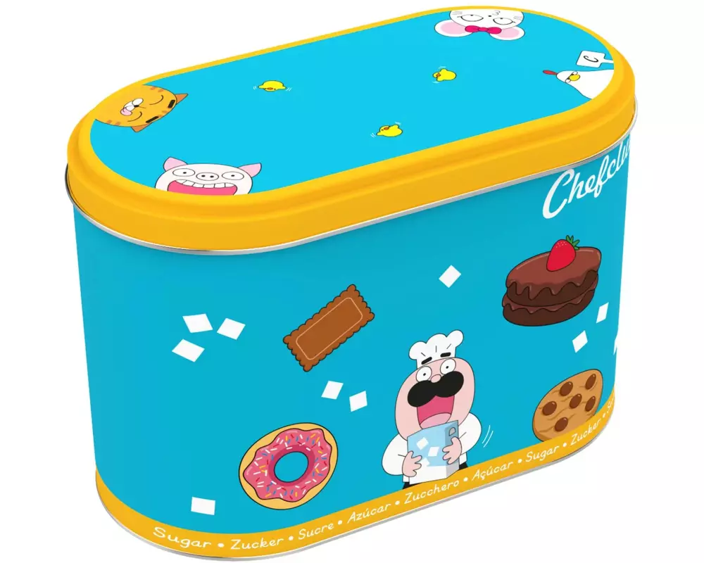 Chefclub Zuckerdose 1,5 kg, Blau