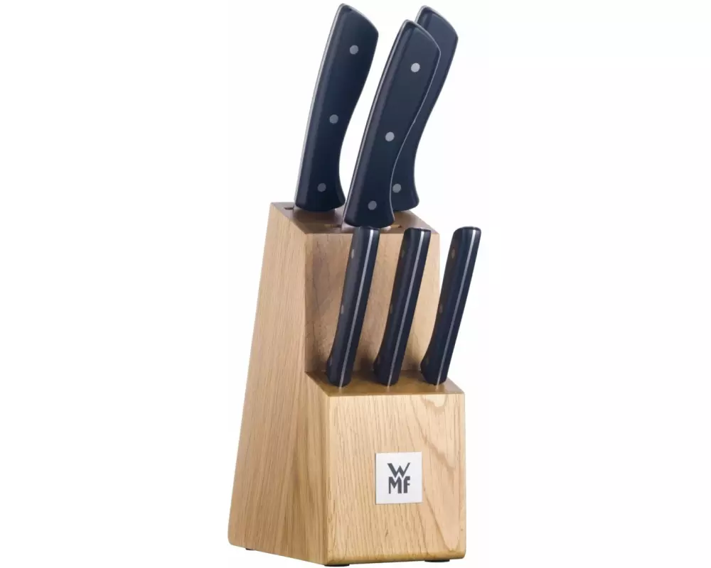WMF Messerblock-Set mit Messer Profi Hellbraun