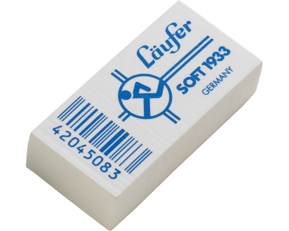 LÄUFER Radiergummi Soft 19330 41x19x12mm