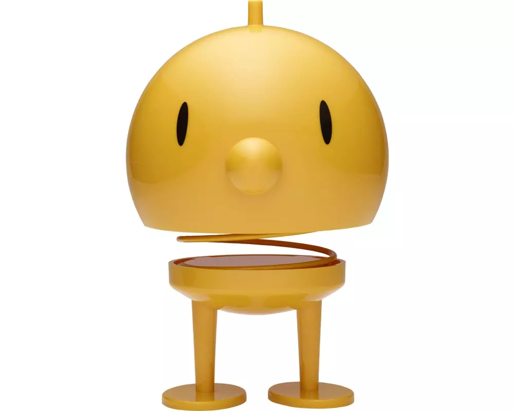 Hoptimist Aufsteller Bumble XL ABS/Stahl, Gelb 15 x 24 cm