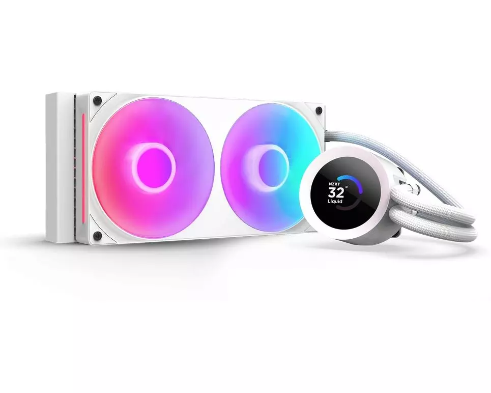 NZXT Wasserkühlung Kraken Plus RGB 240 Weiss