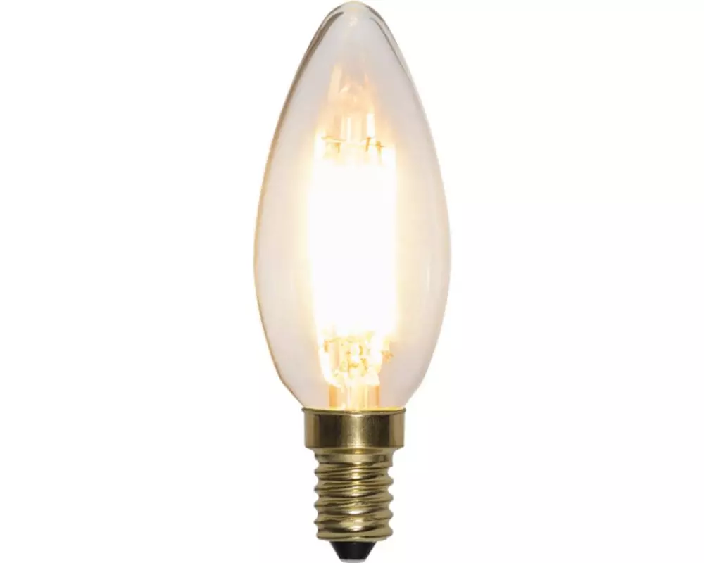 Star Trading LED Leuchtmittel E14 C35 Soft Glow 3-step 400 lm, 2100K, 4W