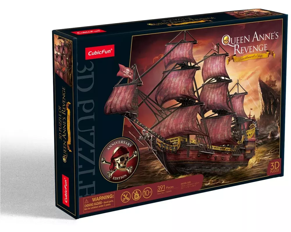 CubicFun 3D Puzzle Queen Annes Revenge 391 Teile